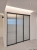 AL029 懸吊式鋁框玻璃門
